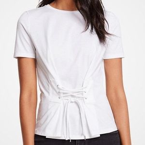 Ann Taylor Corset Tee